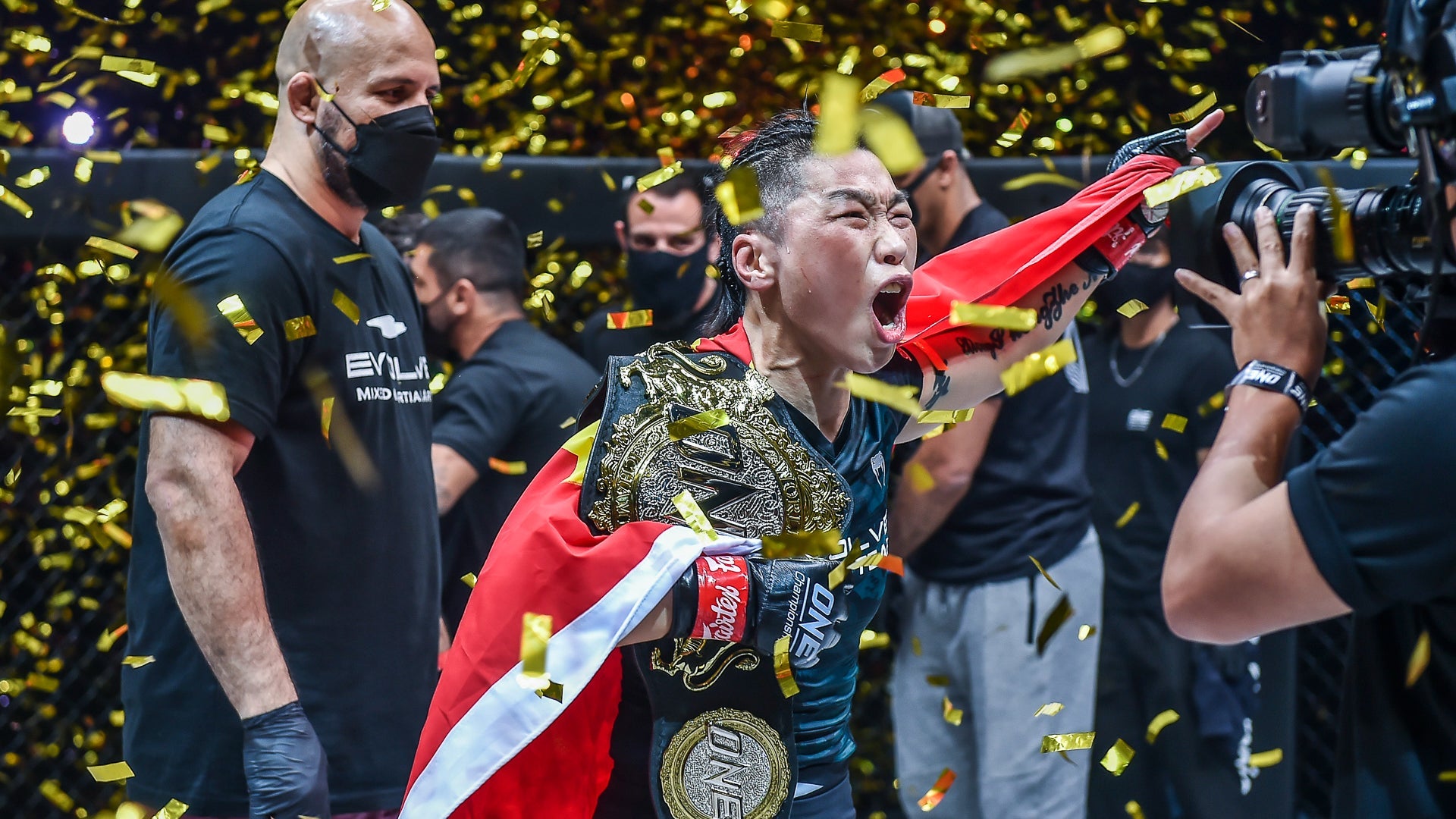 Xiong Jing Nan retains World Title against BJJ World Champion Michelle Nicolini: ONE Empower