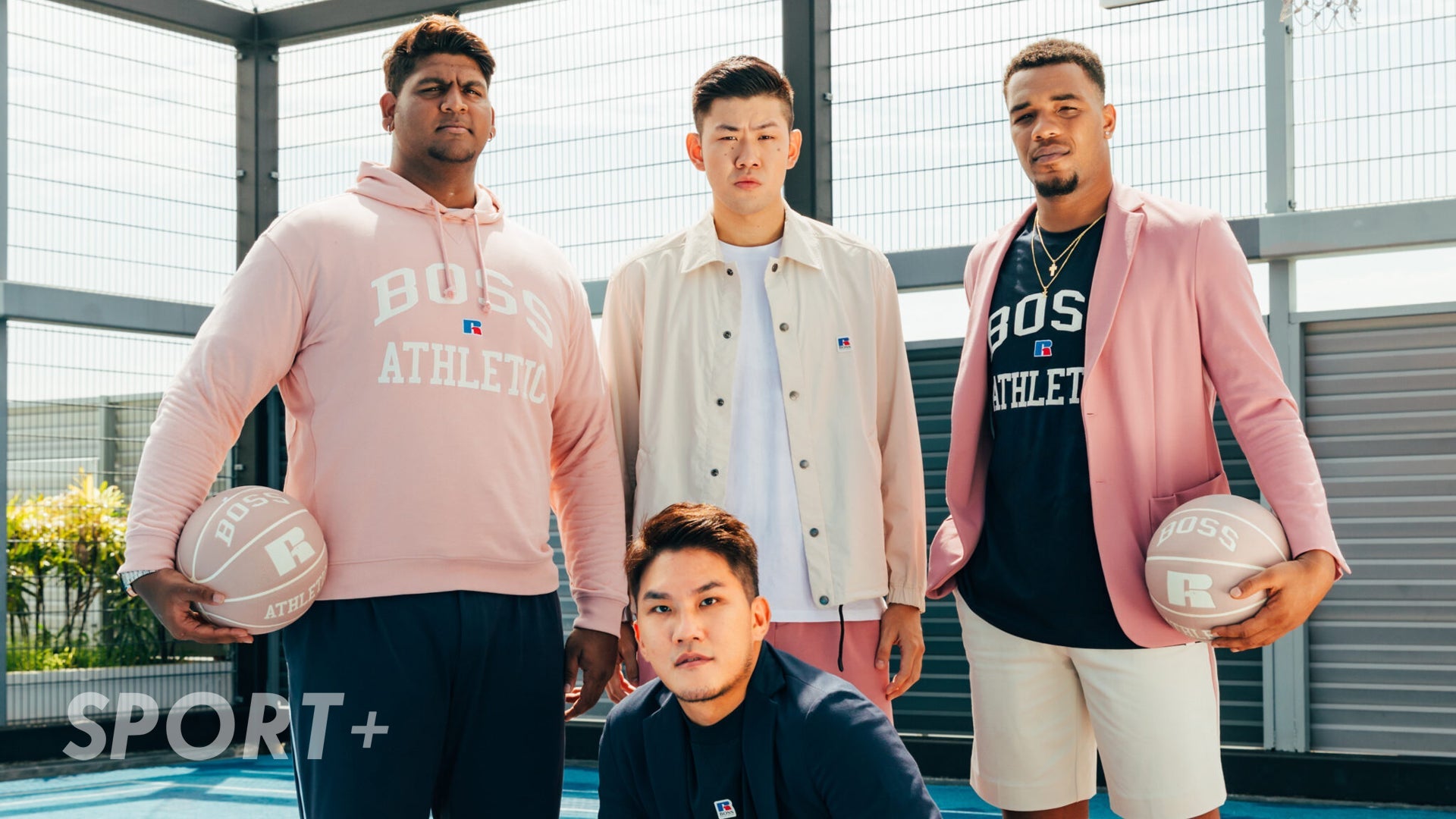 Singapore Basketballers Model BOSS X Russell Athletics Showcase