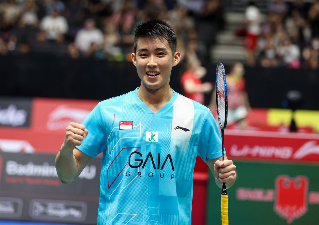 Loh Kean Yew and Yeo Jia Min Shine for Singapore on Day 2 of the KFF Singapore Badminton Open