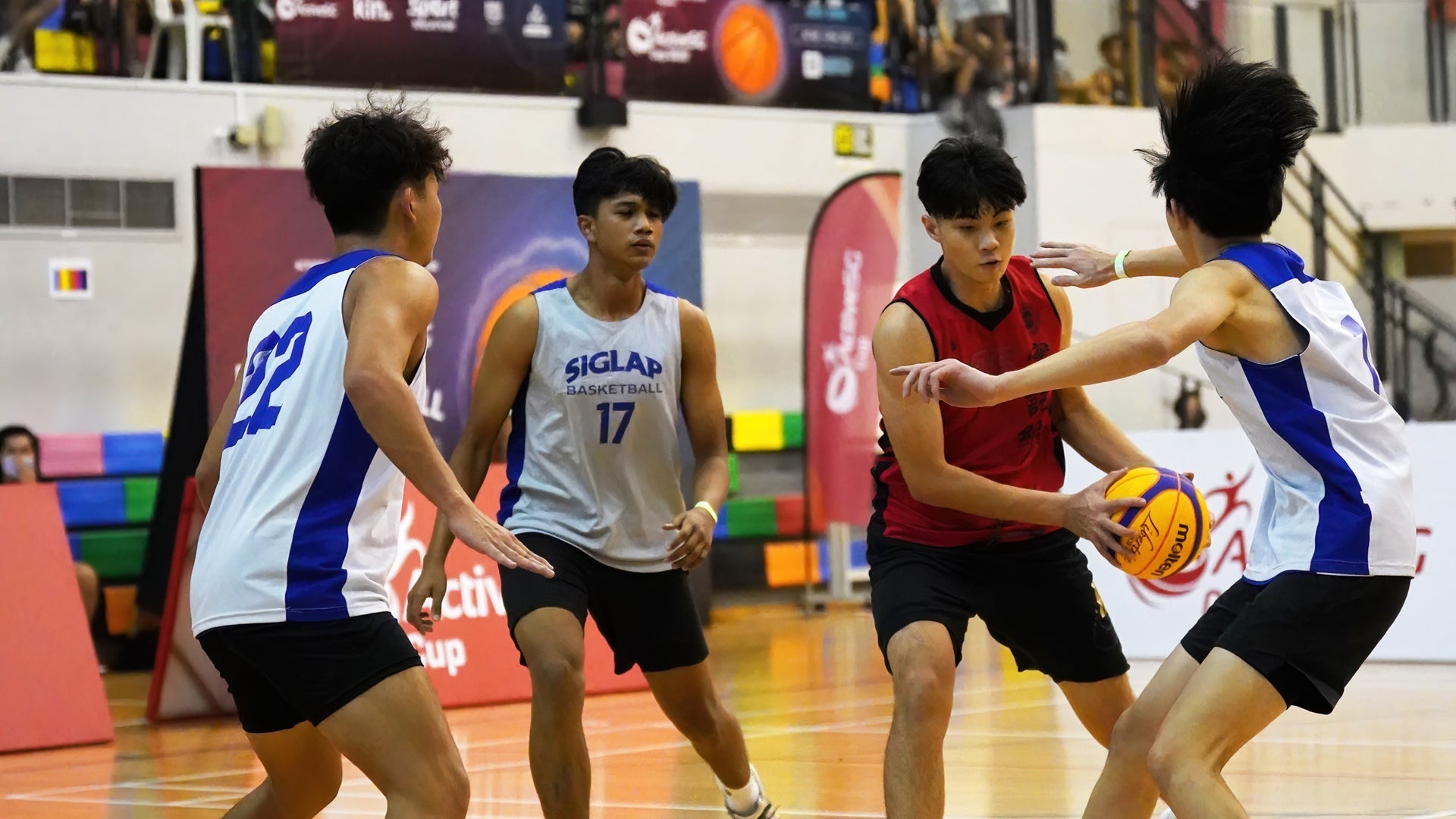 Team Seafood Undefeated After First Day of Competition: ActiveSG Cup 2022 Basketball 3x3
