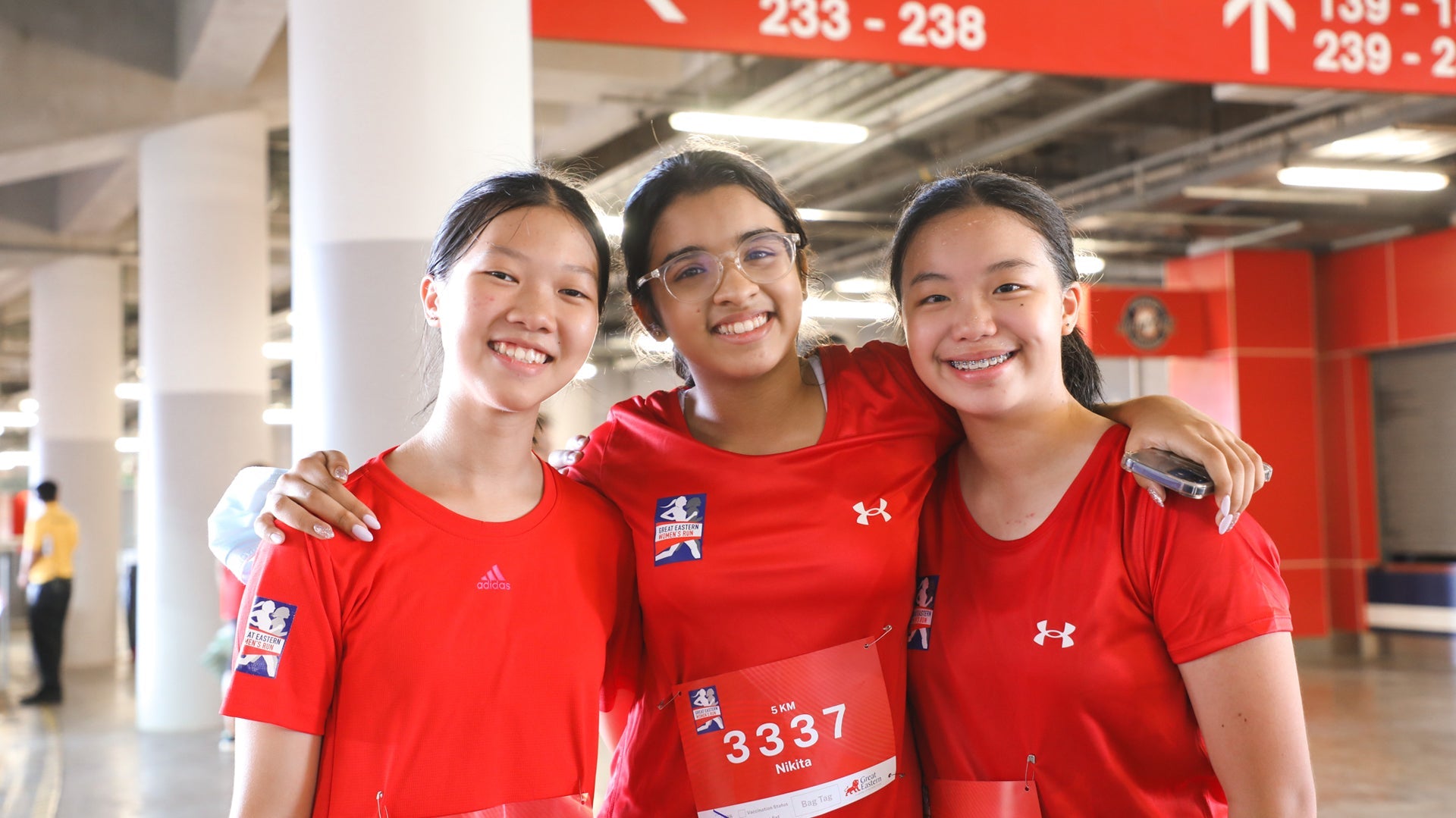 99 Singapore Chinese Girls' School students participate in Great Eastern Women’s Run 2022