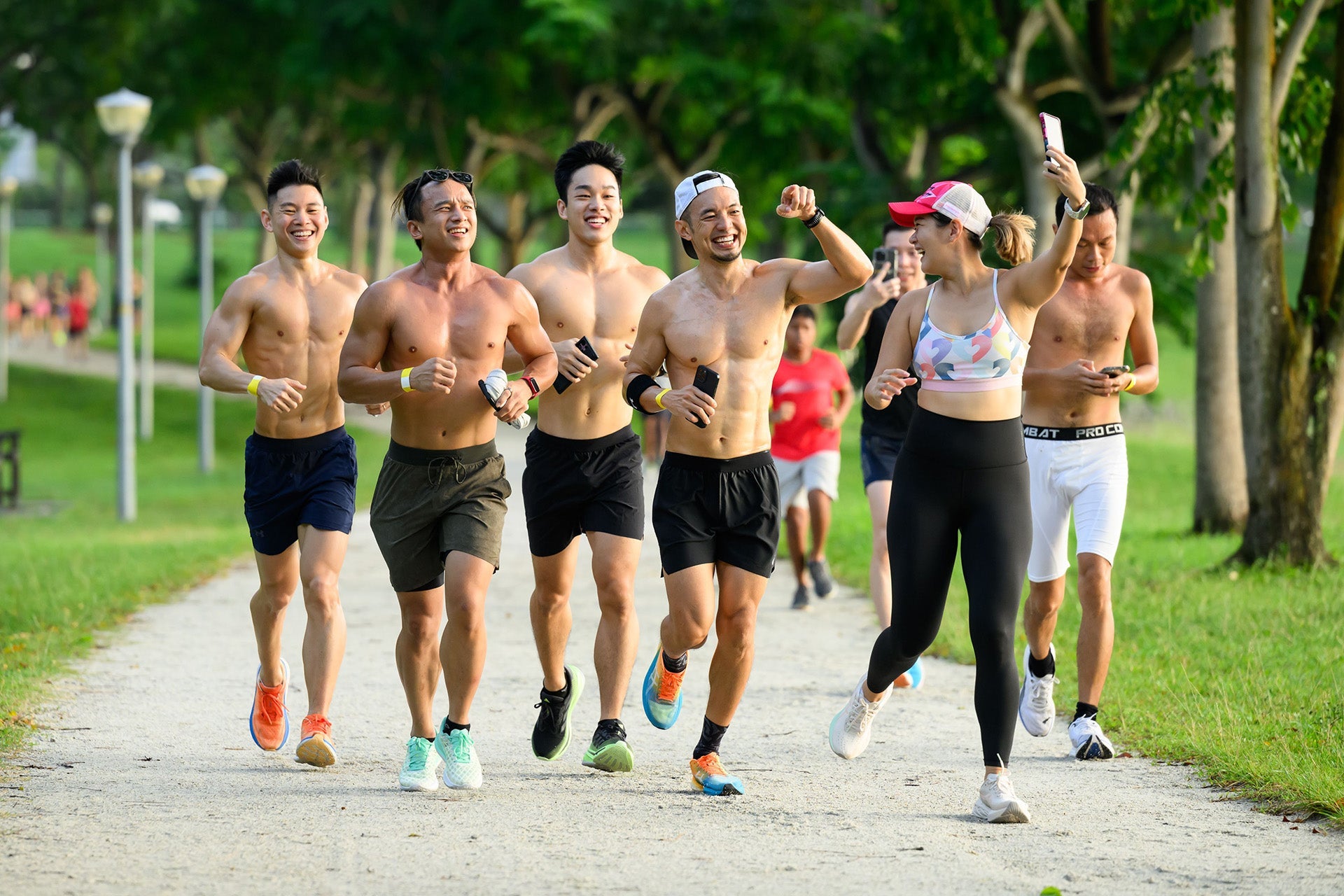 Rock The Naked Truth’s Shirtless Run to become an Annual Event