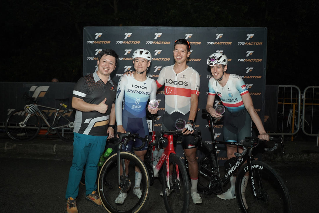 TriFactor Bike CycleRun 2023: Yeo Boon Kiak takes crown at 49km Elite TriFactor Bike Event