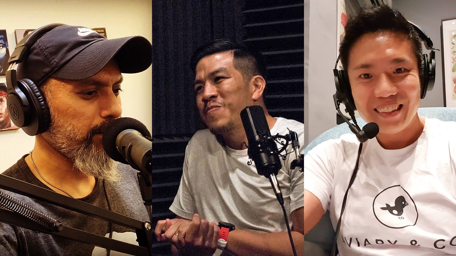 Creativity meets opportunity for athlete podcast dads