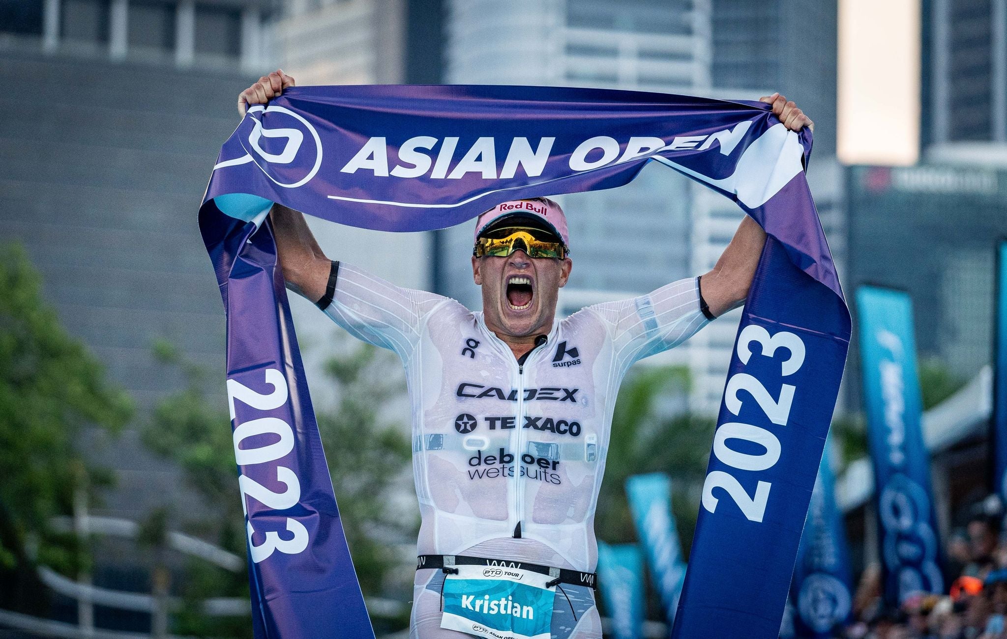 PTO Asian Open 2023: Kristian Blummenfelt and Ashleigh Gentle clinch historic wins in inaugural PTO 