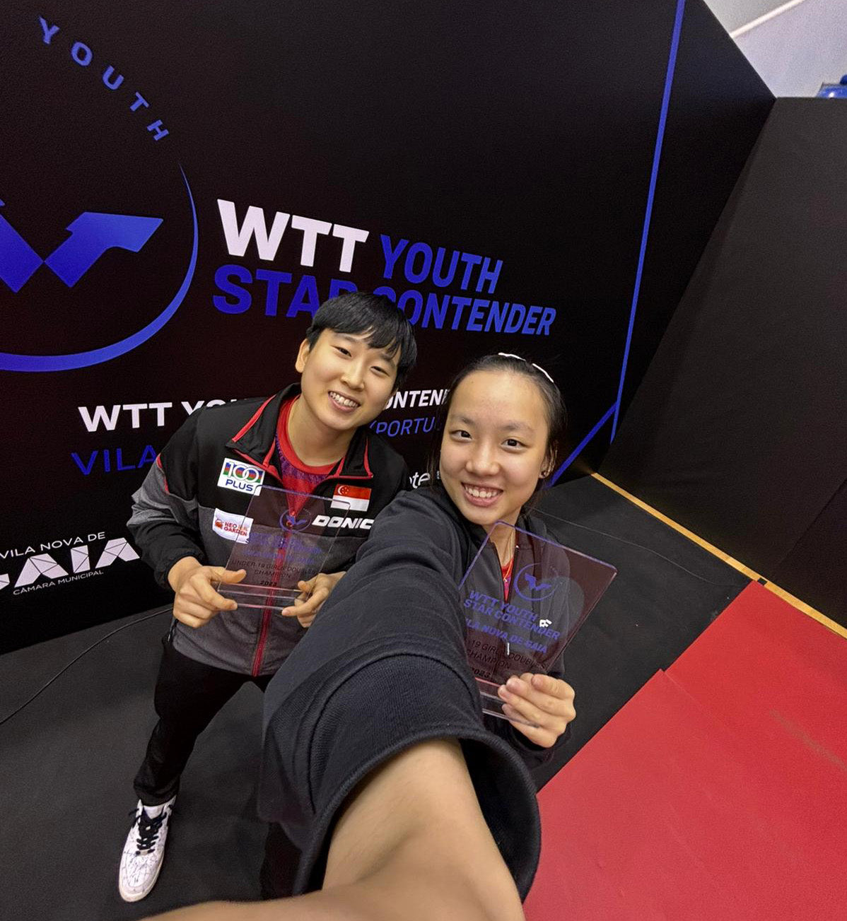 Table Tennis Starlets Zhou Jingyi and Ser Lin Qian Secure Second Victory for Singapore at WTT Youth 